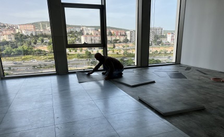 Gürcistan Hastane PVC Zemin Kaplaması