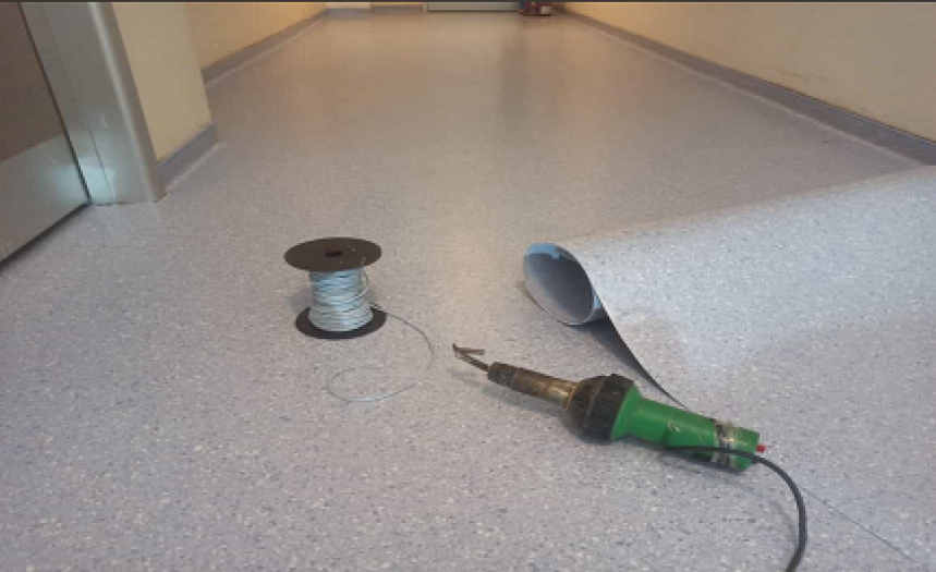 PVC Zemin Kaplama Uygulaması