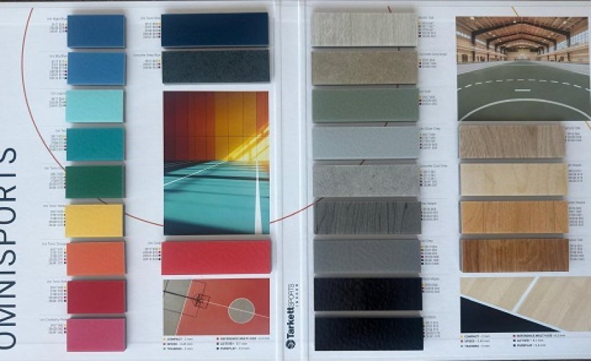 Tarkett Spor Salonu Zemin Kaplaması